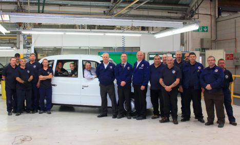 1000th TX4 rolls off LTC production line!